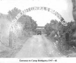 Entrance to Bishigawa in 1947