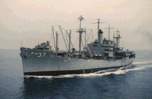 The USS Cavalier APA 37