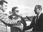 1968 Pinning ATR wings on Tom Guthrie